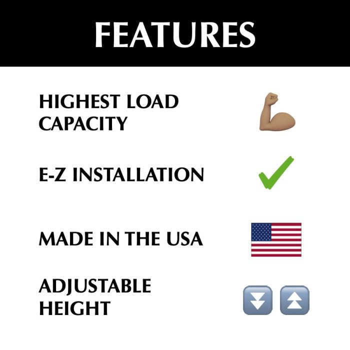 Heavy Duty 4' X 8' 1000Lbs overhead garage storage system
