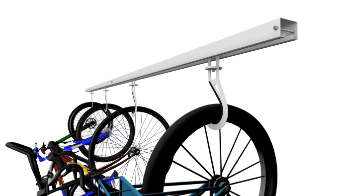 Bike Slide Pro - elevate your bikes with this space saving solution
