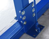 Vestil Steel Mini Overhead Cantilever Jib 300 Lb. Capacity Blue CJIB-3