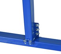 Vestil Steel Mini Overhead Cantilever Jib 300 Lb. Capacity Blue CJIB-3