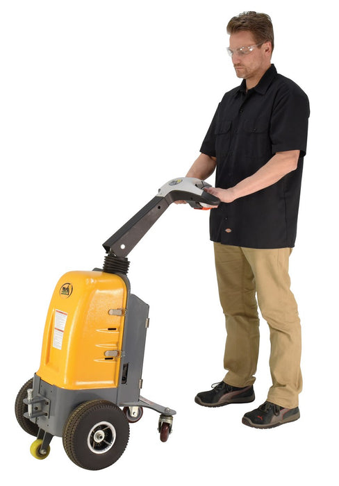 Vestil Steel Electric Powered Tugger 1000 Lb. Pull Capacity Yellow/Black E-TUG-10