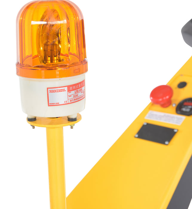 Vestil Steel Heavy Duty Electric Powered Tugger 5000 Lb. Pull Capacity Yellow/Black E-TUG-HD-50