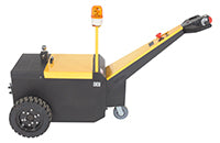 Vestil Steel Heavy Duty Electric Powered Tugger 7000 Lb. Pull Capacity Yellow/Black E-TUG-HD-70