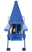 Vestil Steel DC Powered High Lift Table 27 In. x 48 In. 2500 Lb. Capacity HIPM-2748-DC