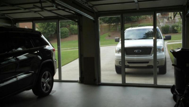 Lifestyle Garage door screen (with/without passage way)