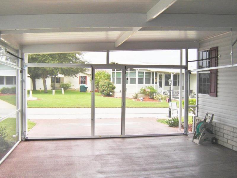Lifestyle Garage door screen (with/without passage way)