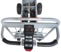 Vestil Steel Off-Road Tilting Traction Drive Cart 500 Lb. Rough Terrain Capacity Gray OROAD-1000-T