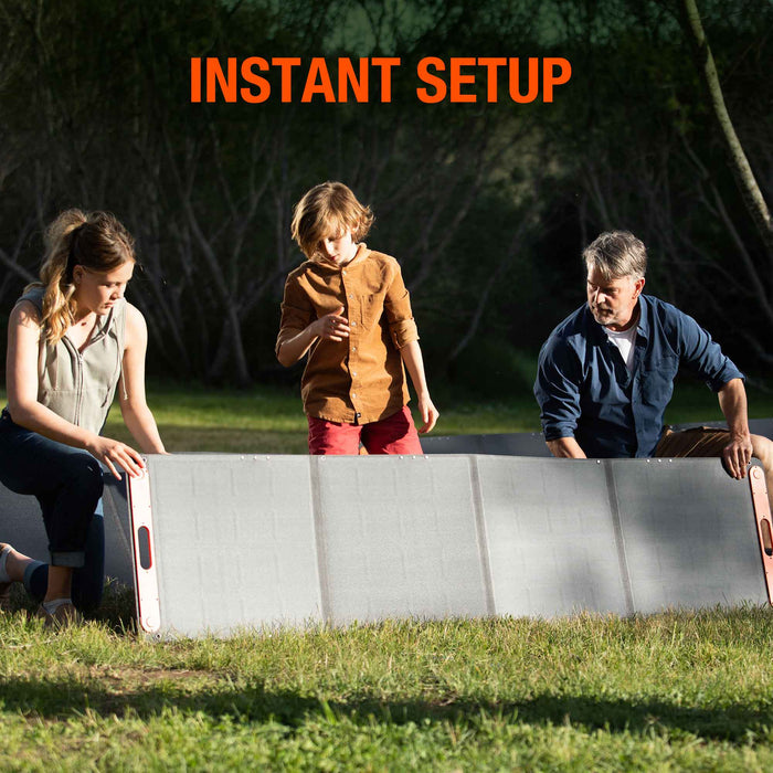 Jackery 200W solar panel to recharge power station