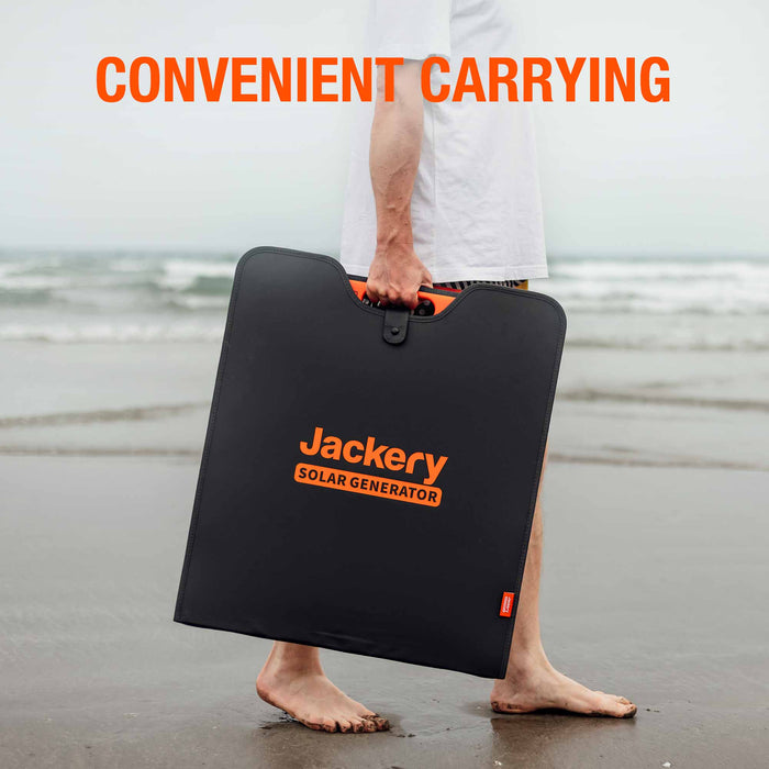 Jackery 200W solar panel to recharge power station