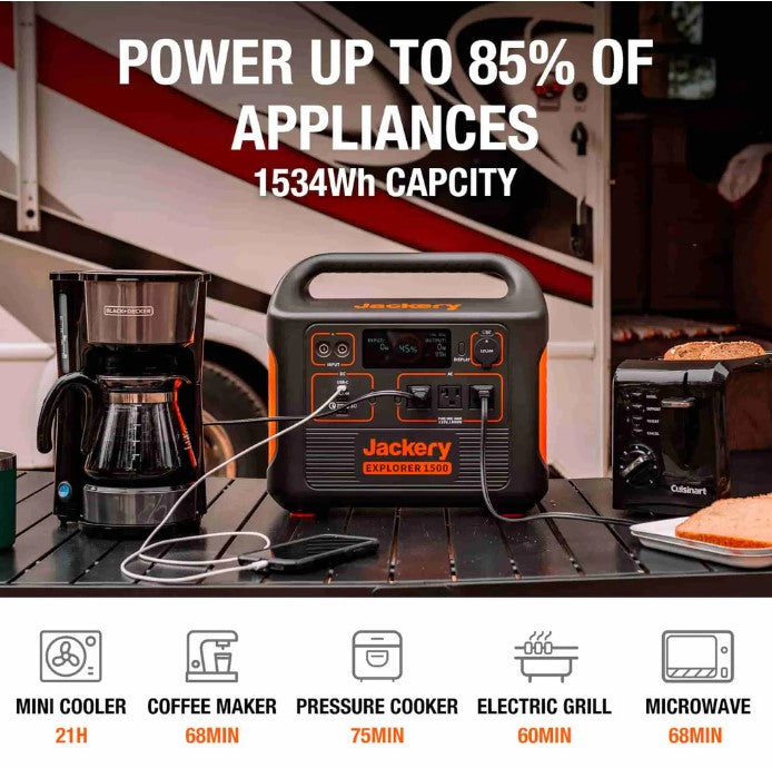 Jackery 1500Wh portable power station E1500