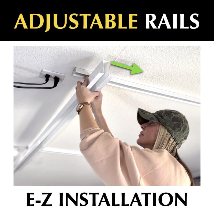 E-Z Glide Tote Slide - Overhead garage storage solution