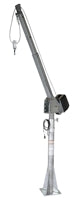 Vestil Galvanized Steel AC Powered Jib Crane 3-5 Ft. Boom 2,000 Lb. Capacity Gray WTJ-20-3-AC-GAL